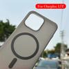 Магнитный чехол для Oneplus 15T Матовый задняя крышка чехол для беспроводной зарядки для ONEPLUS 15T