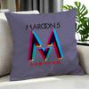Pop Maroon 5 Cushion Cover Cushion Cover Set 4Pcs 50X50 45X45 40X40 Pillowcase Decorative Sofa Home Decor