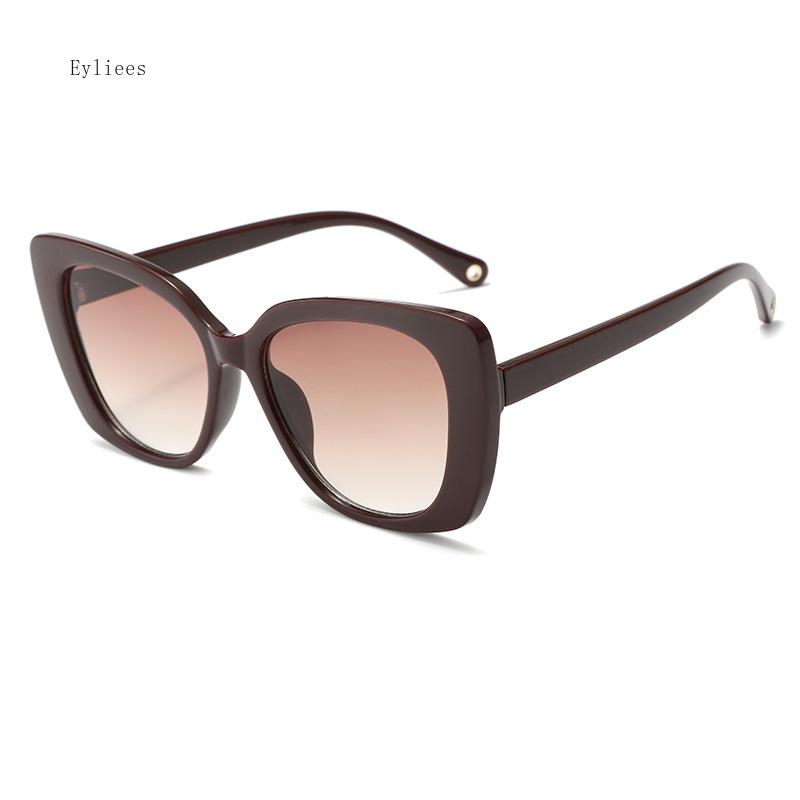 Новые модные солнцезащитные очки «кошачий глаз» женские роскошные дизайнерские солнцезащитные очки для женщин для путешествий солнцезащитные очки очки высокой четкости