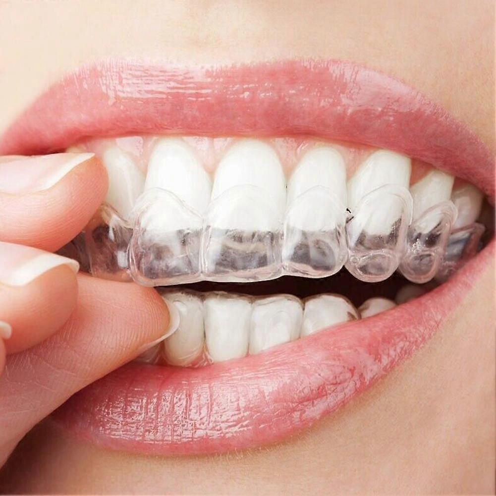 Silicone Teeth Whitening Tray 2 PCs Home Use Thermoplastic Reusable DIY
