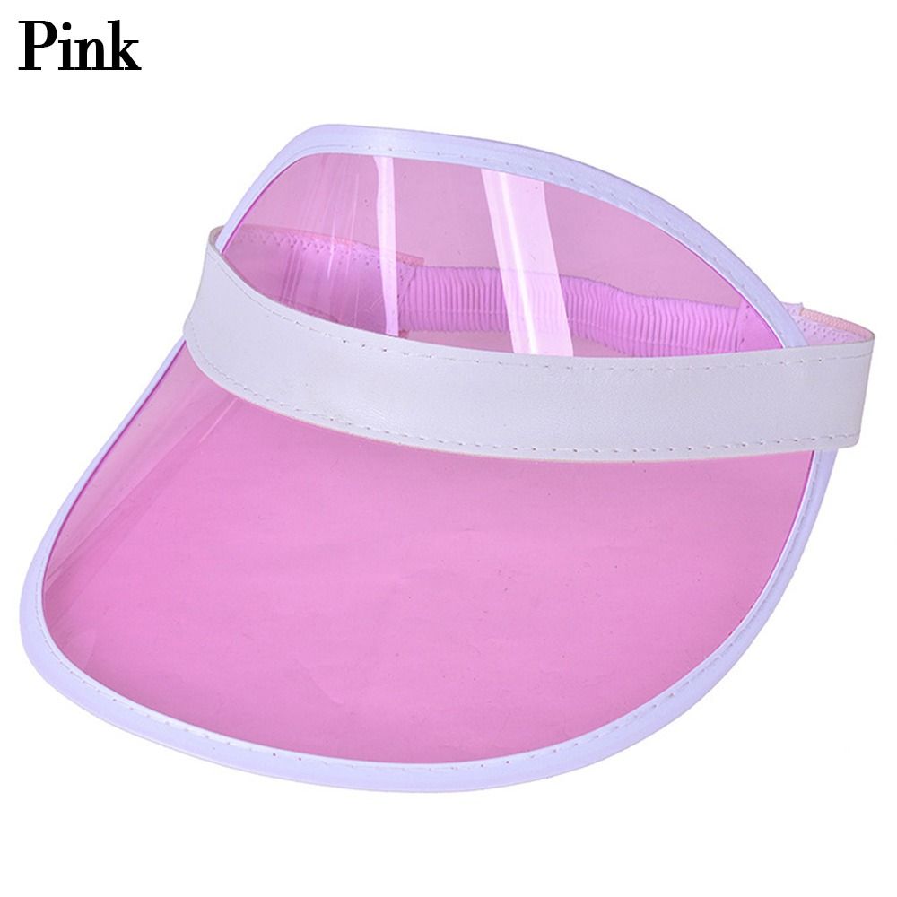 Пустая макушка Женская Мужская Прозрачная Велосипедная Солнцезащитная Шляпа Козырьки Летняя Бейсболка Защита от УФ Лучей Солнцезащитная Шляпа