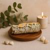 White Sage Smudge Stick With Eucalyptus And Ginger