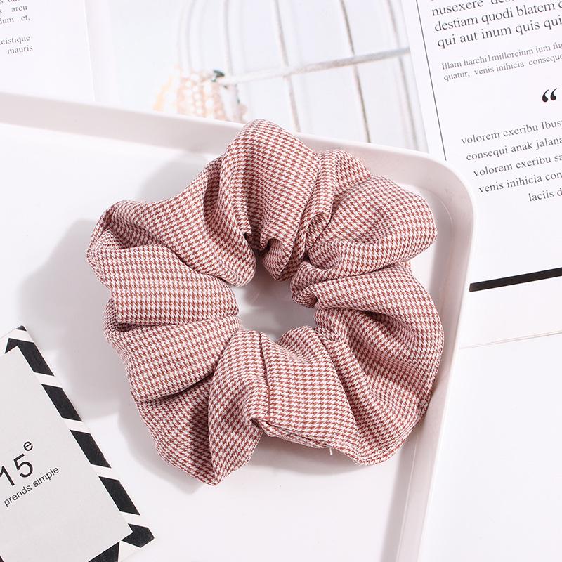 Stripe Womens Hair Accesorios Ladies Tie Striped Lady Scrunchies Ponytail Female Scrunchy Elastic Hair Ropes Headwear For Women
