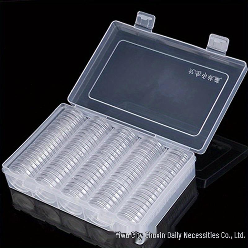 27-мм commemorative box для хранения монет Года Змеи и Года Лошади 10 юаней