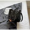 Simple Texture Chain Bucket Bag Women's 2025 New High-end Niche Versatile Crossbody Bag Fashionable Commuter Bag
