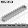Modern Colorful Slotted Handle Cabinet Drawers Knob Furniture Wardrobe Bedside Table Wine Cabinet Pull Furniture Hardware