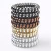 5pcs/lot Multicolor Elastic Hair Bands Spiral Hair Tie High Elasticity Telephone Wire Gum for Hair Rubber Band Hair Accessories