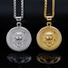 Men Women Hip Hop Gold Silver Color LION Pendant Necklace Hiphop Pendants Necklaces Fashion Jewelry Gifts