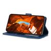 Wallet Case for Redmi Note 15 Pro+ 5G - Leather/PU, Blue, With Lanyard