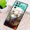 Чехол для телефона Genshin Impact (Аниме Игра) для Samsung Galaxy note 10 pro S26 Ultra S23 S24 FE S25 S21 S22 PLUS ударопрочный