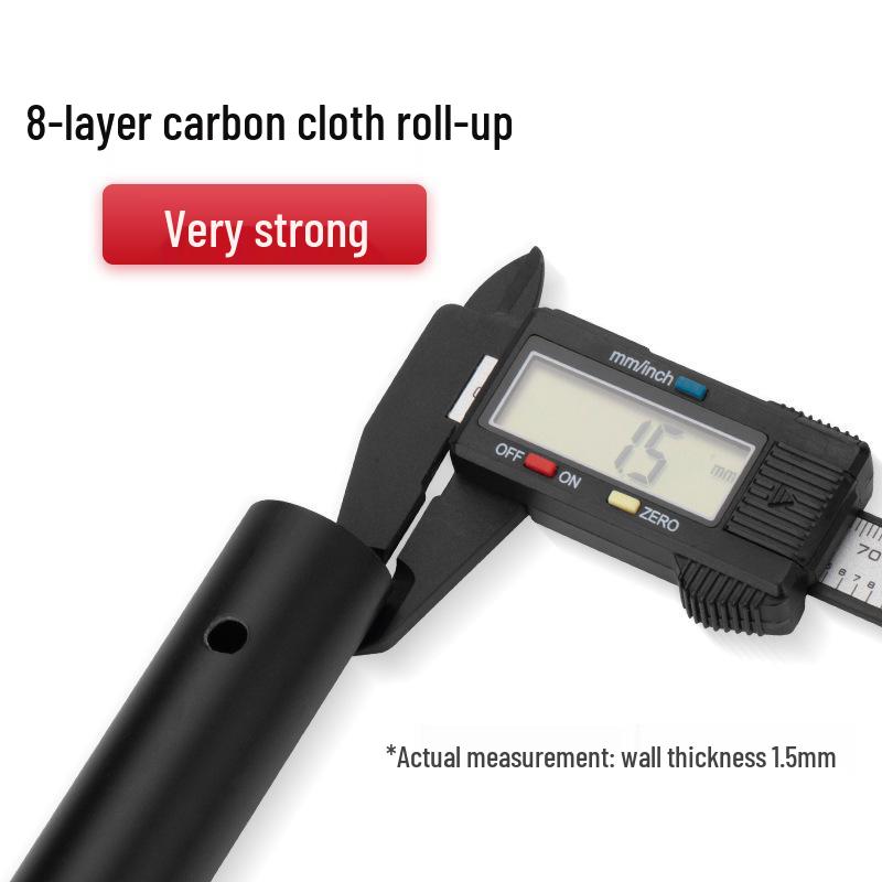 2,9 м Сверхтолстая телескопическая стойка для палатки - Портативная опора для навеса от солнца для кемпинга на открытом воздухе (Диаметр 26 мм)