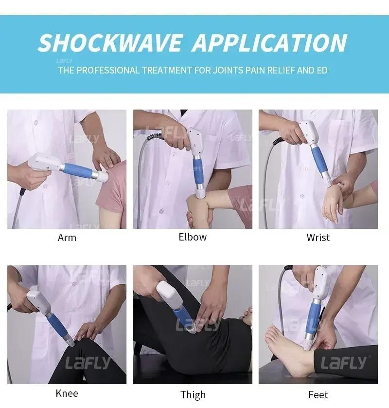 2025NEW Extracorporal Shock Wave Device Pain Therapy Physiotherapy Pneumatics Shockwave For Relaxation Treatment Body Relax Massager Q80