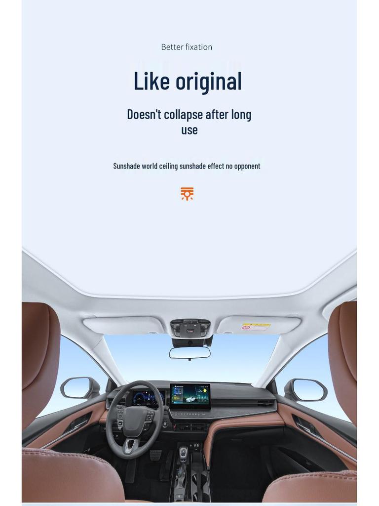 Солнцезащитный козырек для люка Toyota Camry Ice Crystal (2023-настоящее время)