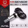 MX Autel Датчик 433 315 МГц TPMS Датчик Инструменты для ремонта шин Сканер MaxiTPMS Pad Тестер монитора давления в шинах Программирование MX-Sensor