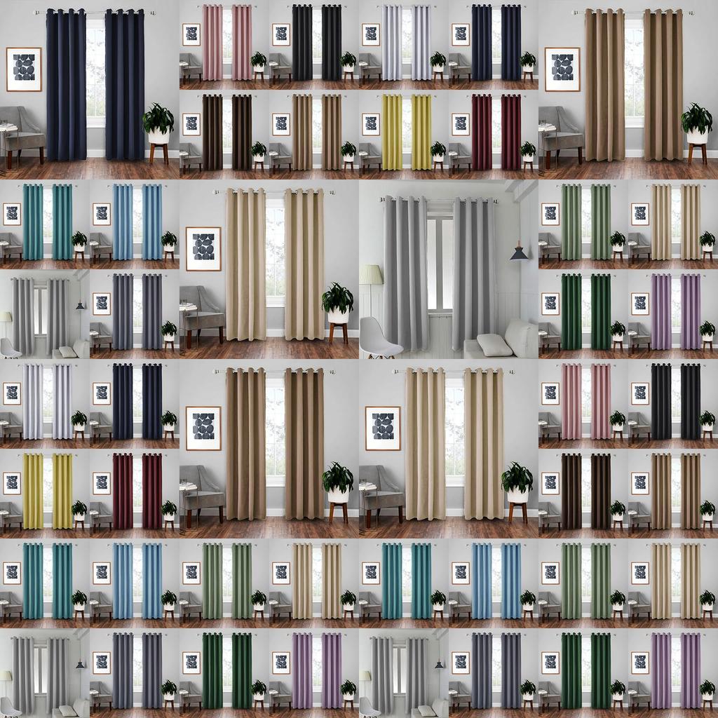 Стильная затемняющая штора для окна гостиной, длинная и мягкая панель