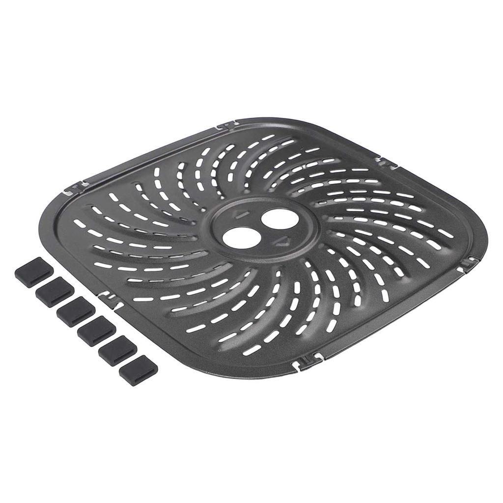 Airfryer Basket Air Fryer Grill Plate For PowerXL For Vortex Pro Air Fryer Plus With Tabs Food Cooking Divider Kitchen Accessory