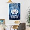 Manchester City Custom Your Name Wall Decor Tapestry Art For Pet Memorial Birthdaywedding Party Backdrop Family Gift