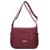 Fashion All-in-one Large Capacity Shoulder Bag Women's Casual Lightweight Nylon Fabric Bag Simple Trend Crossbody Bag