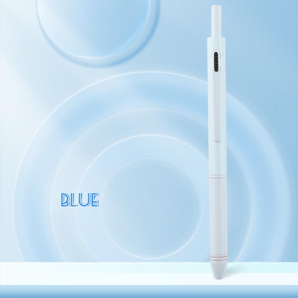 Metal Multifunction Pen 4-in-1 0.5mm Mechanical Pencil Simple 3 Color Ballpoint Pen  School Office