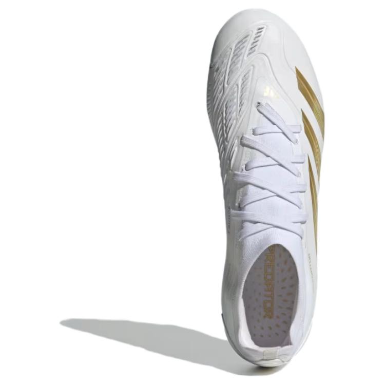 adidas Кроссовки Predator 24 Pro FG Day Spark Pack Unisex White Cloud-White Gold-Metallic IF6329