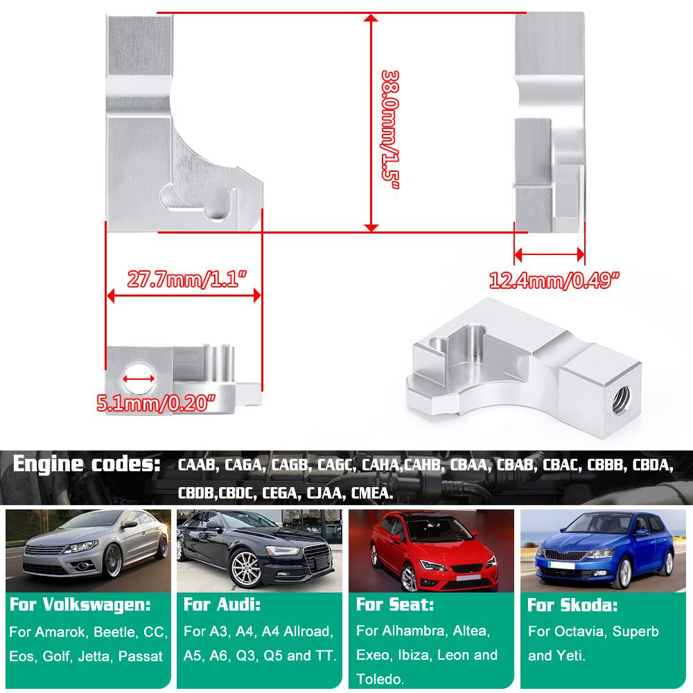Автомобильный впускной коллектор P2015, ремонтный кронштейн, держатель, подставка 03L129711E для VW Skoda Seat 2,0 TDI, автомобильные аксессуары, новый
