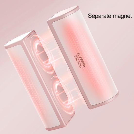 2 шт. Магнитные перезаряжаемые грелки для рук 6000 мАч электрическая грелка для рук портативная карманная грелка для кемпинга на открытом воздухе охоты Raynauds