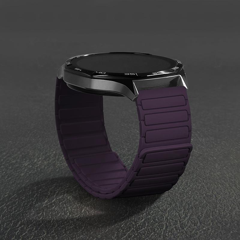 Magnetic silicone Band For Samsung Galaxy Watch 7 FE 6 4 classic 5pro Bracelet correa Huawei watch GT 6 5 4 pro 20mm 22mm straps