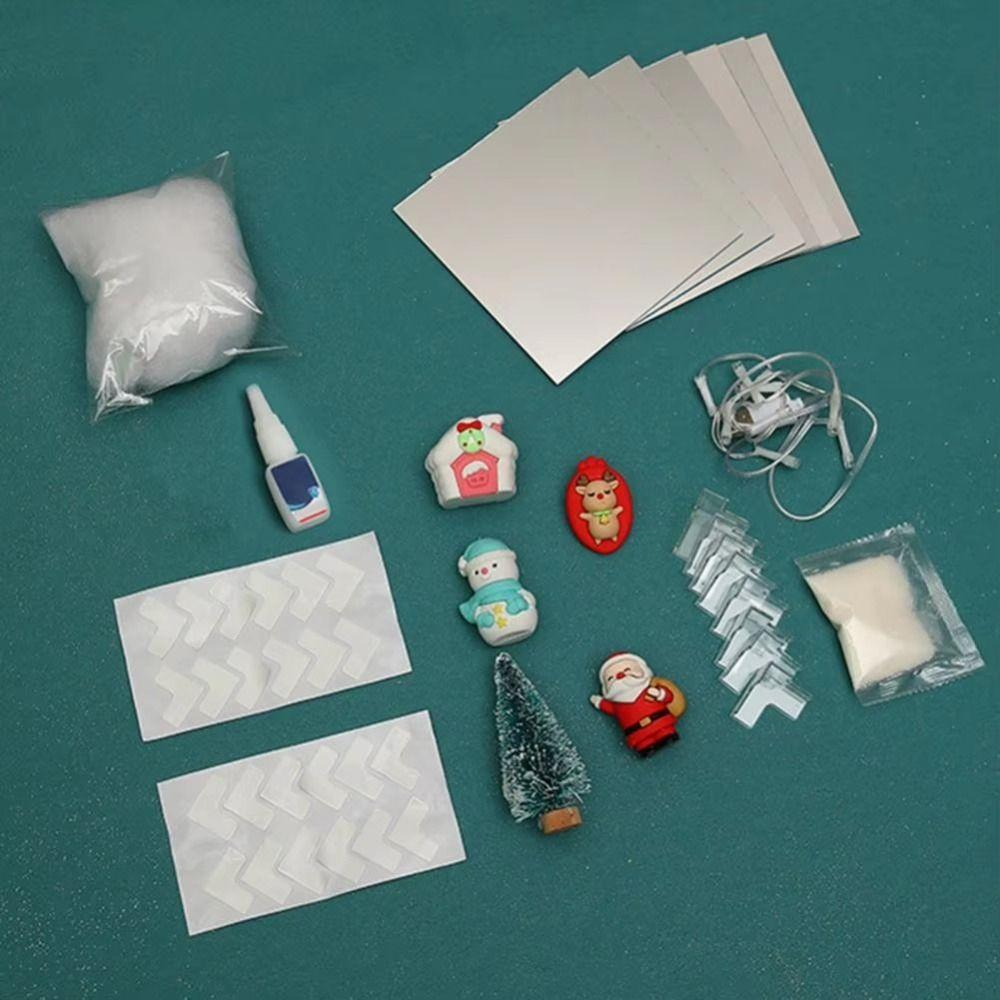 Акриловая Хэллоуинская настольная лампа USB LED Декоративный ночник 2024 Зеркальный свет Подарки на день рождения