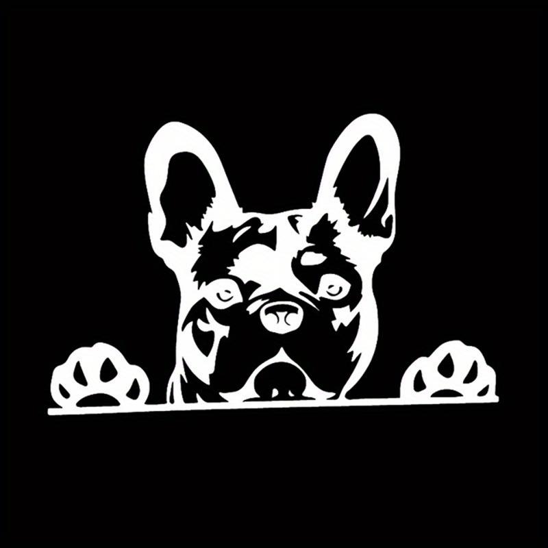 2 Sheets Dog Car Window Decal Funny Dog Decals for Any Smooth Surface