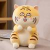 Soft Sitting Tiger Toys Stuffed Cartoon Animals Pillow Plush Toys Baby Doll Infant Appease Toys Children Gift