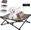 Dog Dog Pet with Off the for Small S Cot, Bed, Winter, Bed, Outdoor, Foldable, Washable, Cushion, Ground, Camping, Dogs,