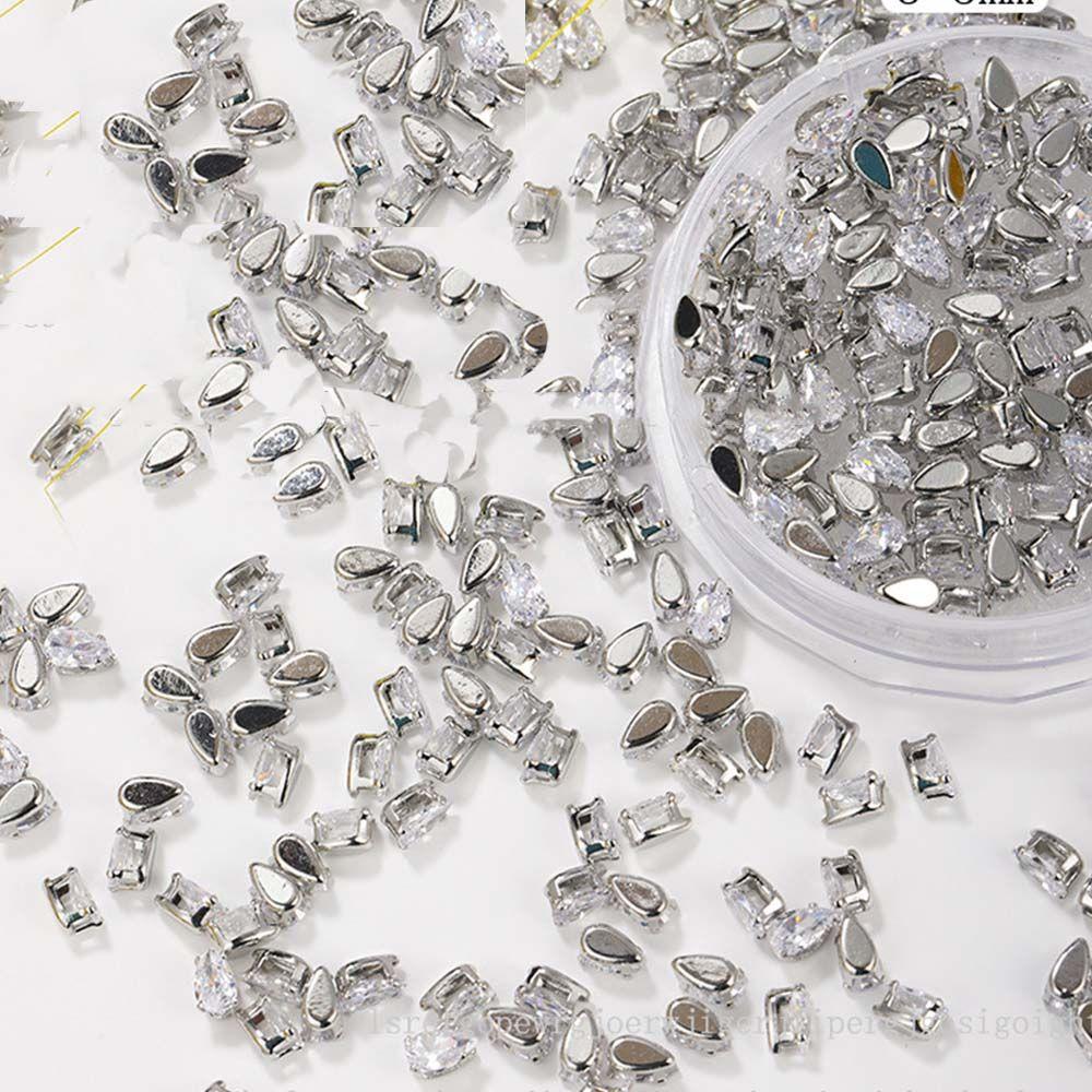 Nail Ornaments Nail Decoration Nail Jewelry Set Crystal Nail Rhinestone Nail Art Charms