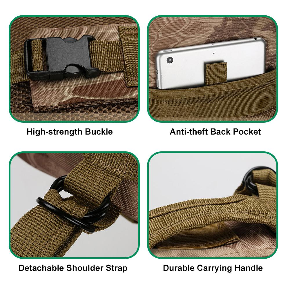 Открытый тактический рюкзак Molle Assault Pack для кемпинга, пешего туризма, охоты, сумки на плечо
