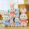 New Cute Luna Rabbit Plush Toy Skirt Rabbit Doll Doll Children's Birthday Gift Female Rag Doll