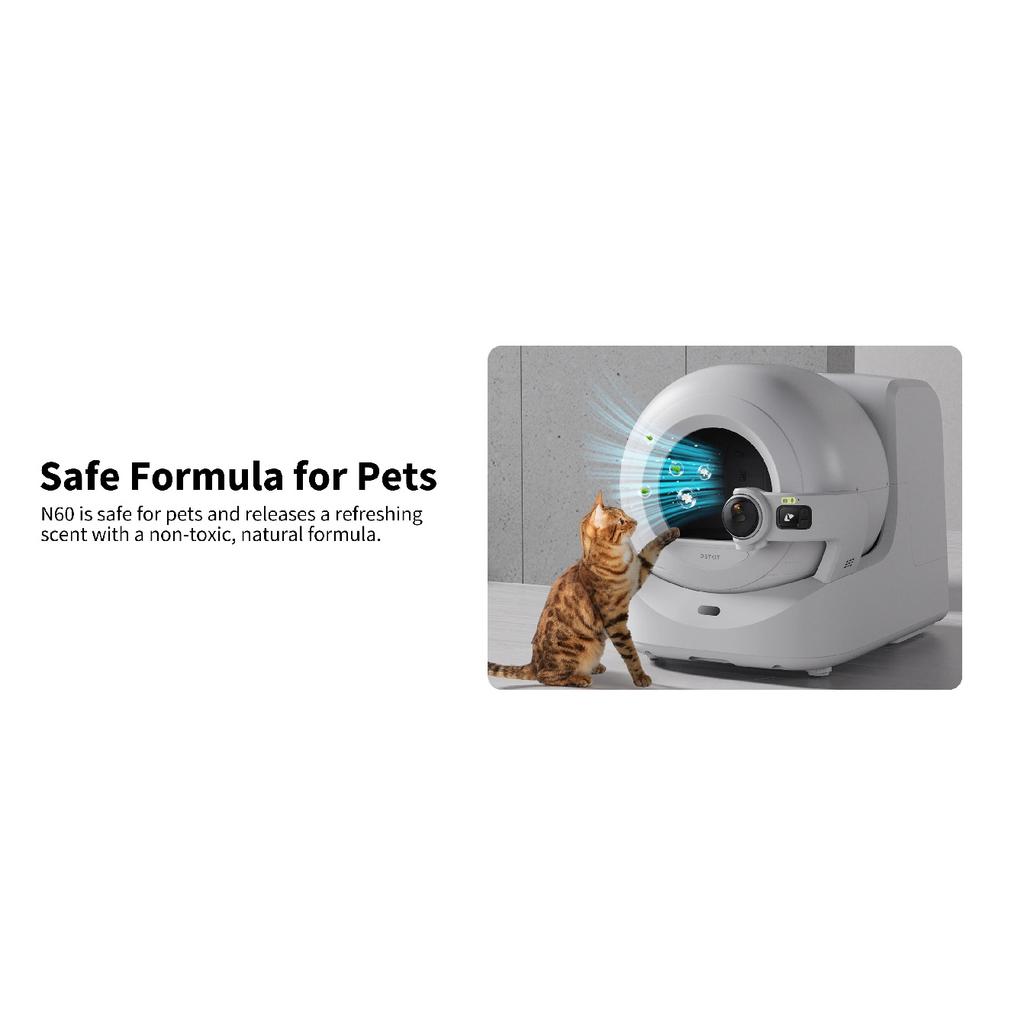 PETKIT N60 Pet Odor Control for Purobot Ultra and Purobot Max Pro Self-Cleaning Cat Litter Box Long-Lasting Effective Litter Box
