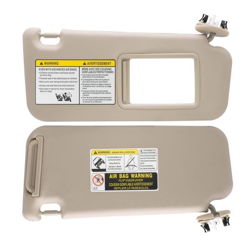 For Toyota RAV4 2006 2007 2008 2009 2010 2011 2012 2013 Car Sun Visor 1PC New Left Or Right Side 74320-42501-B2 74310-42451-A1