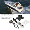 Комплект для ремонта водяного насоса с рабочим колесом подходит для JohnsonEvinrude 9.9 л.с. 15 л.с. 394711 0394711