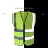 Reflective Vest, Reflective Vest, Multi-pocket Reflective Clothing, Construction, Sanitation, Garden Construction, Night Traffic