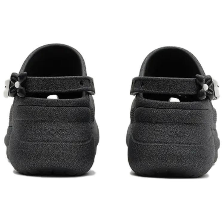 SMFK x Crocs Маленький Кит Удобные и Универсальные Обувь с Отверстиями Женские Черные
