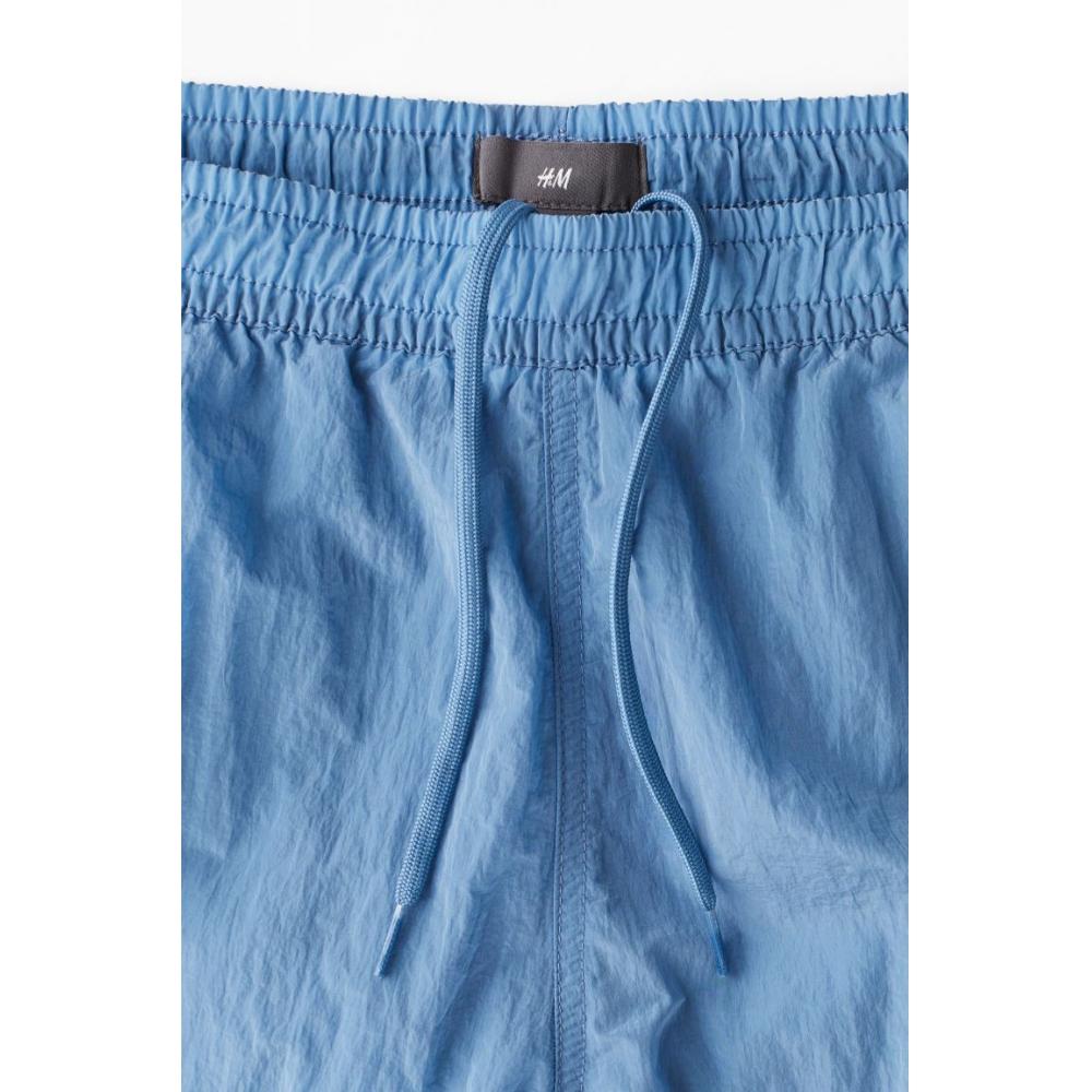 Шорты для плавания из нейлона HM светло-голубые