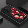 Чехол для телефона с принтом красной розы для Samsung Galaxy A56 A57 A17 A16 A55 A37 A36 A26 5G S25 S26 S23 S24 Ultra S24 S25 FE TPU Чехол