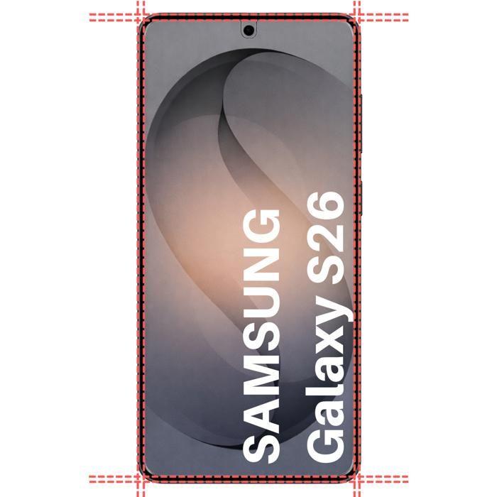 Verre Trempé pour Samsung Galaxy S26 et Protection Caméra [Pack 2] Film Vitre Protection Phonillico®