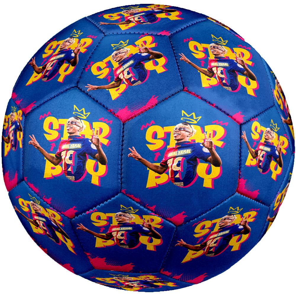 Lamine Yamal's Football Player Celebration Soccer Ball Size 5 Football Machine Sewn Indoor/Outdoor Universal Football Perfect Commemorative Gift for S