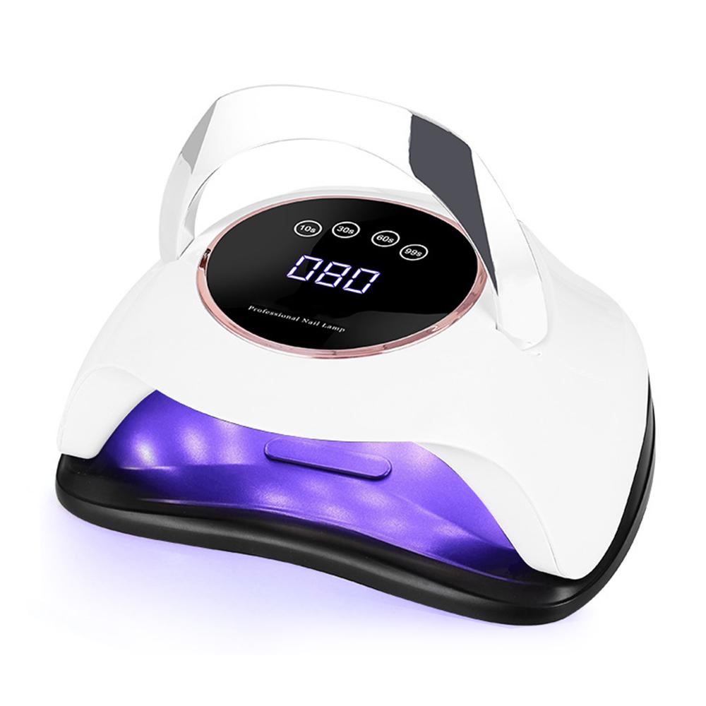Лампа для ногтей, машина для фототерапии, 180 Вт, портативная сушилка для ногтей, 60 светодиодных ламп, бусины, УФ-лампа для запекания