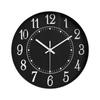 12 Inch Simple Three-dimensional Large Digital Wall Clock Silent and Accurate Wall Clock Suitable for Study Bedroom Living Room