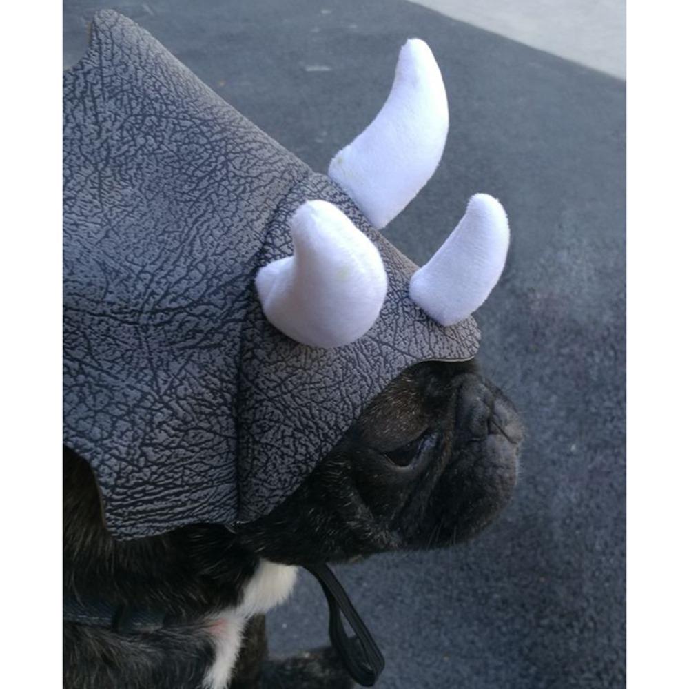 Polyester Pet Hat Gray Dog Cat Apparel Funny Pet Headwear Birthday Party