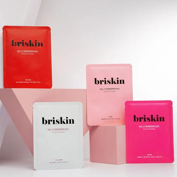 Real Fit Second Skin Bio Cellulose Mask Pack [Tone Up Glow] (10 Sheets)