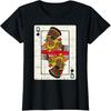 Африканская королева Карта Меланин Черная гордость Хэллоуин BLM Женская футболка