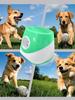 Interactive Automatic Ball Launcher with 3 Tennis Balls Automatic Dog Ball Launcher Ball Thrower Machine for Medium & Small Dogs