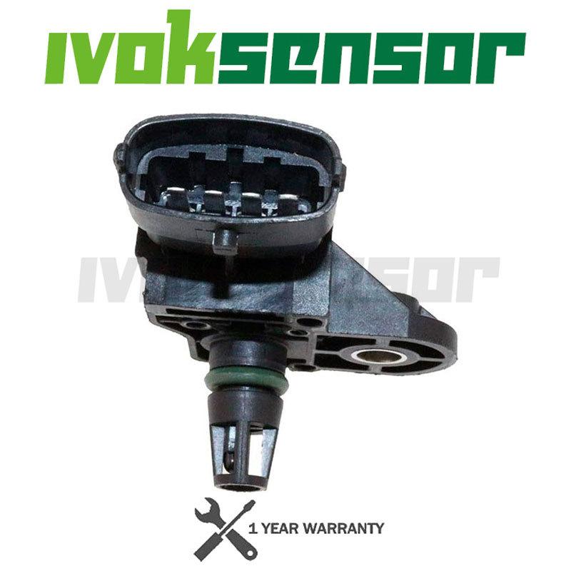 Совершенно новый датчик абсолютного давления во впускном коллекторе Map Sensor Для Ford Fiesta MK6 Focus MK3 Escape 1.6 0261230334 CV2A9F479AA 1751185